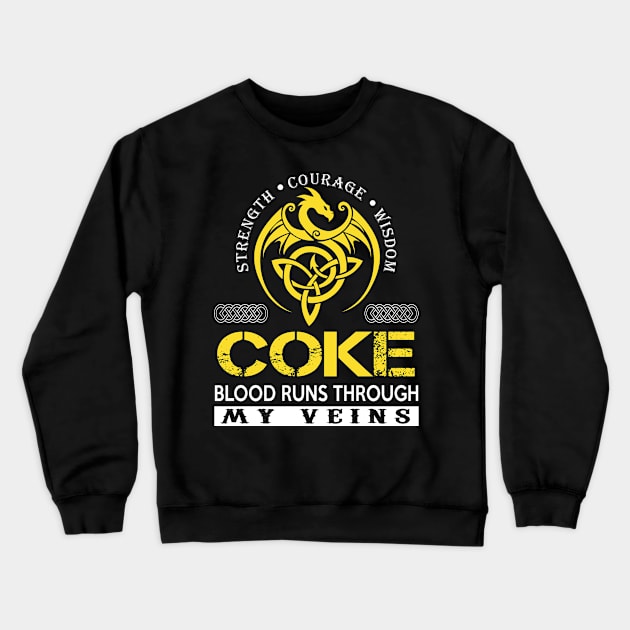 COKE Crewneck Sweatshirt by isaiaserwin